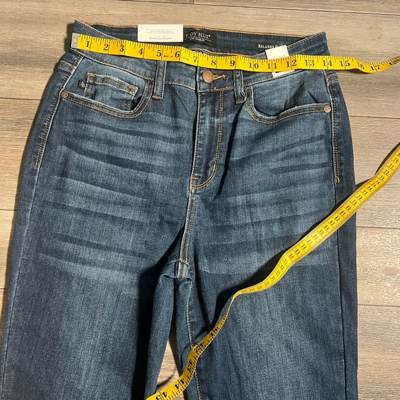 NWT Judy Blue Relaxed Fit High Waist‎ Jeans- 7/28 - Picture 5 of 11